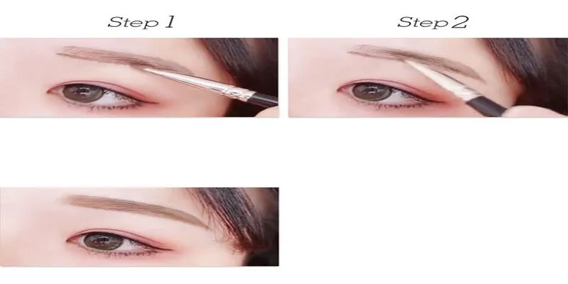 Cách kẻ lông mày đẹp mềm mại như sao Hàn